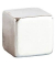 Magnet silber, Metall 1,0 x 1,0 x 1,0 cm