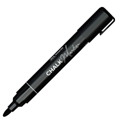 Kreidemarker schwarz 6,0 mm