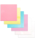 Haftnotizen SN-SET2, 100x100mm, pastell, quadratisch