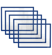 Magnetrahmen blau A4