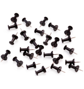 50 ALLboards Pinnnadeln schwarz