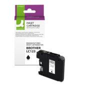 Druckerpatrone LC123 BK KF14249 (kompatibel zu Brother), schwarz, ca. 700 Seiten