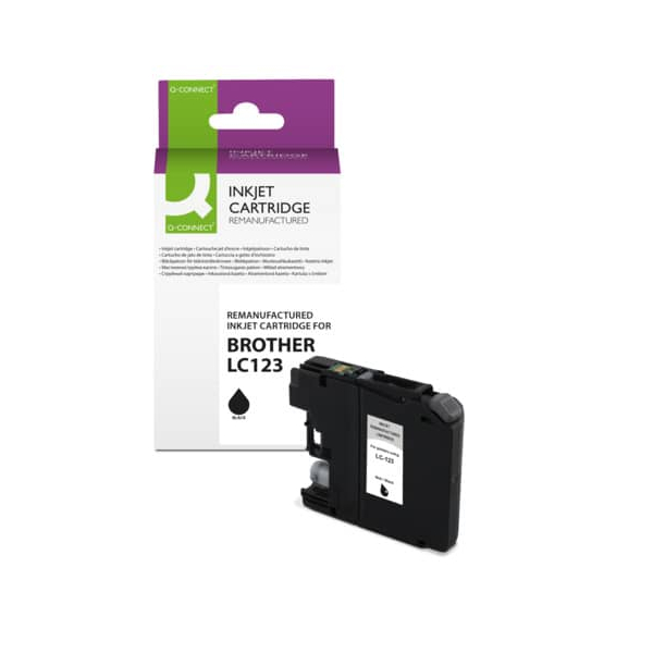 5705831142497 - Tinte ersetzt Brother LC123 BK-schwarz 5705831142497 Q-connect 5705831142497 - Tinte ersetzt Brother LC123 BK-schwarz 5705831142497 Q-connect