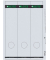 selbstklebende Rückenschilder 1687 1687-00-85 weiß breit/lang 61,5x285mm (BxH) selbstklebend permanent 