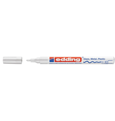Lackmarker 751 creative, 751-9-049, Stift, weiß, 1-2mm Rundspitze