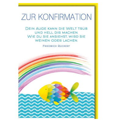 Glückwunschkarten 5850-24039 bunt