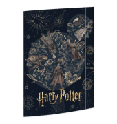 Gummizugmappe 45392, A3 bunt Karton 500g, mit 3 Einschlagklappen