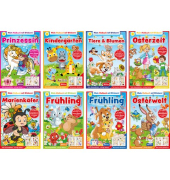 Malbuch A4 FrühjahrOstern sortiert