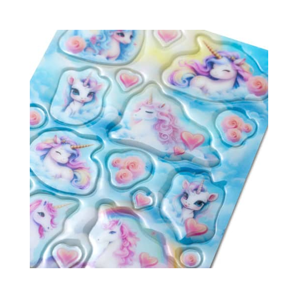 10 Stück Herma Sticker Happy Unicorns 4008705157773 Herma 17 Stück