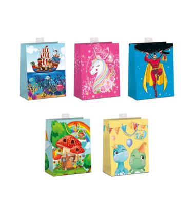 Geschenktasche 9975-0012-M, Kind, 180mm x 230mm