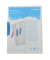 Klemmhefter 8557190-10, A4 transluzent/blau, für ca. 40 Blatt, Polypropylen (PP)