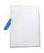 Klemmhefter 8557190-10, A4 transluzent/blau, für ca. 40 Blatt, Polypropylen (PP)