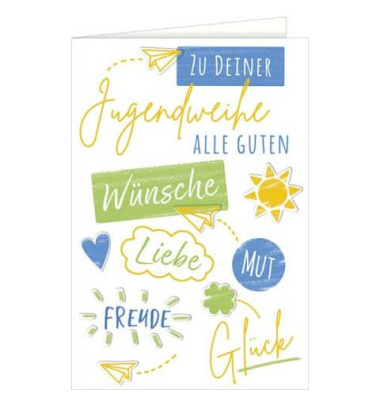 Glückwunschkarten 17-1143 bunt