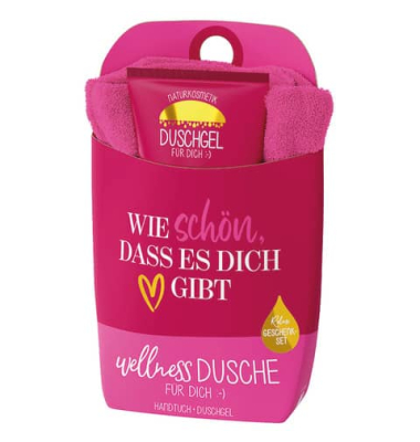 Wellnessdusche Auf uns M&auml;dels Herz