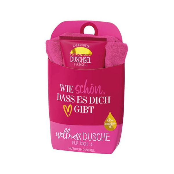 4 Stück LA VIDA Wellnessdusche Auf uns Mädels Herz 4027268344949 FÜR DICH