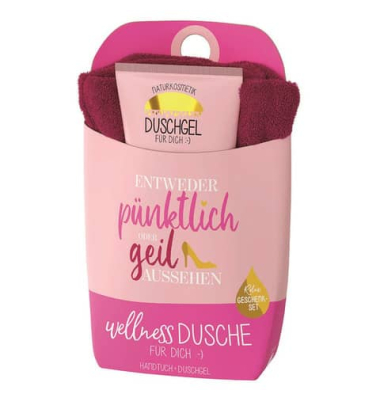 Wellnessdusche Auf uns M&auml;dels Pumps