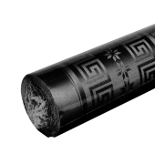 Tischl&auml;ufer Spunbound R485034I, schwarz / Pr&auml;gung, 118cm x 50m