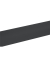 Tischl&auml;ufer Spunbound R785021I, schwarz / Uni, 120cm x 50m