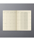 Taschenkalender C2585, Conceptum, schwarz, 1 Monat / 2 Seiten, 9,3x14cm (A6), 2025