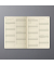 Buchkalender C2553, Conceptum, beige, 1 Woche / 2 Seiten, 13,5x20,3cm (A5), 2026