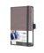 Buchkalender C2552, taupe, 1 Woche / 2 Seiten, 9,5x15cm (A6), 2025
