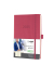 Buchkalender C2570, rot, 1 Woche / 2 Seiten, 14,8x21,3cm (A5), 2025