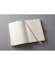 Buchkalender C2570, Conceptum, rot, 1 Woche / 2 Seiten, 14,8x21,3cm (A5), 2025