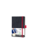 Buchkalender C2509, Conceptum, schwarz, 1 Woche / 2 Seiten, 15,1x10,8cm (A6), 2025