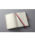 Buchkalender C2508, Conceptum, schwarz / rot, 1 Woche / 2 Seiten, 14,8x21,3cm (A5), 2026