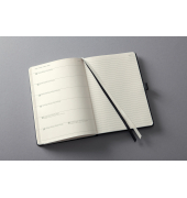 Buchkalender C2503, Conceptum, schwarz, links Woche/rechts Notizen / 2 Seiten, 21,3x14,8cm (ca. A5), 2024/2025