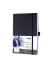 Buchkalender C2519, Conceptum, schwarz, 1 Woche / 2 Seiten,  (A5), 2025