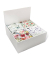 Motivserviette 33x33cm Blumen zart