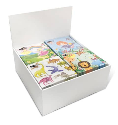 Motivserviette 33x33cm Kind Party sort.