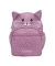Kinderrucksack Mia Meow altrosa