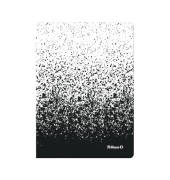 Notizbuch 300002306, schwarz, A5, kariert, 70g, 80 Blatt / 160 Seiten