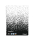 Notizblock 400197021, kariert Rand beidseitig / Lineatur 28, A4, 70g, schwarz, weiss, 80 Blatt
