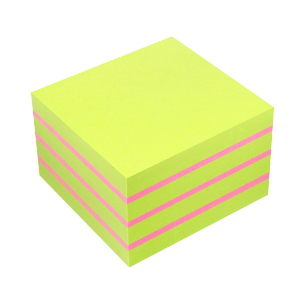 4003630033819 - Haftnotizen 5795 75x75mm brilliantgrün brilliantpink quadratisch 4003630033819 Soennecken