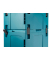 Werkzeugkoffer MAKPAC Gr.4 821552-6 blau 395x320x295mm leer