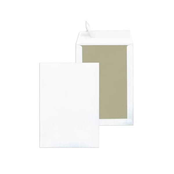 4003928391133 - Versandtaschen 30002528 mit Papprückwand B4 ohne Fenster haftklebend 120g weiß 4003928391133 125 Stück 4003928391133 - Versandtaschen 30002528 mit Papprückwand B4 ohne Fenster haftklebend 120g weiß 4003928391133 125 Stück