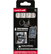 Kreidemarker Chalk PWE-5M, 186200, Packung, wei&szlig;, 1-2mm Rundspitze