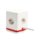 IOIO SW 1000 3-fach Steckdosenwürfel  1,5 m weiß mit USB-Buchse