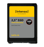 interne Festplatte PERFORMANCE 3814450, schwarz, 6,35 cm (2,5 Zoll), 500 GB, SSD