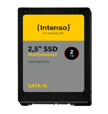 interne Festplatte PERFORMANCE 3814470, schwarz, 6,35 cm (2,5 Zoll), 2 TB, SSD