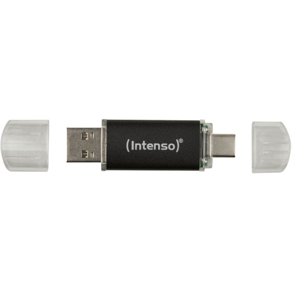 4034303035700 - USB-Stick Twist Line 3539492 anthrazit 256 GB 4034303035700 Intenso