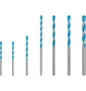 EXPERT CYL-9 MultiConstruction Mehrzweckbohrer-Set, 7-teilig