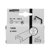 Tackerklammern, 486-06, Stahl