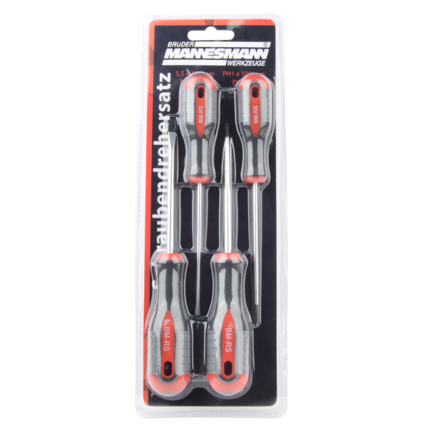 4003315848011 -  BRÜDER MANNESMANN Schraubendreher-Set 11300 4tlg 4003315848011 BRÜDER MANNESMANN WERKZEUGE