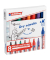 Boardmarker-Set 363, 4-363-8-S2999, Etui, 8-farbig sortiert, 1-5mm Keilspitze