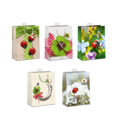 Geschenktasche 9975-0013-M, Glück, 230mm x 180mm