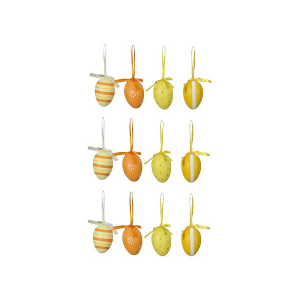 4060705807805 -  Osterbehang Ei 12ST sortiert 4060705807805 Head 12 Stück